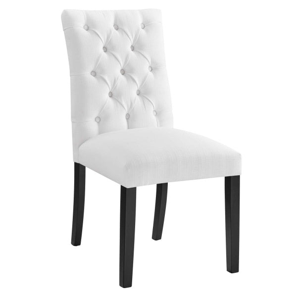 Duchess Button Tufted Fabric Dining Chair By Modway