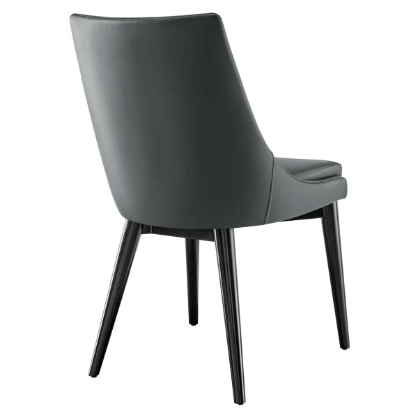 Viscount Dining Side Chair Vinyl Set of 2 By Modway