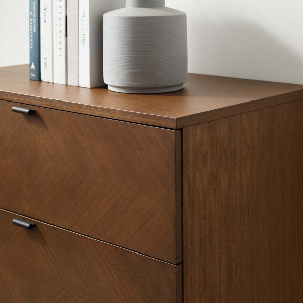 Kali Wood Chest Walnut By Modway