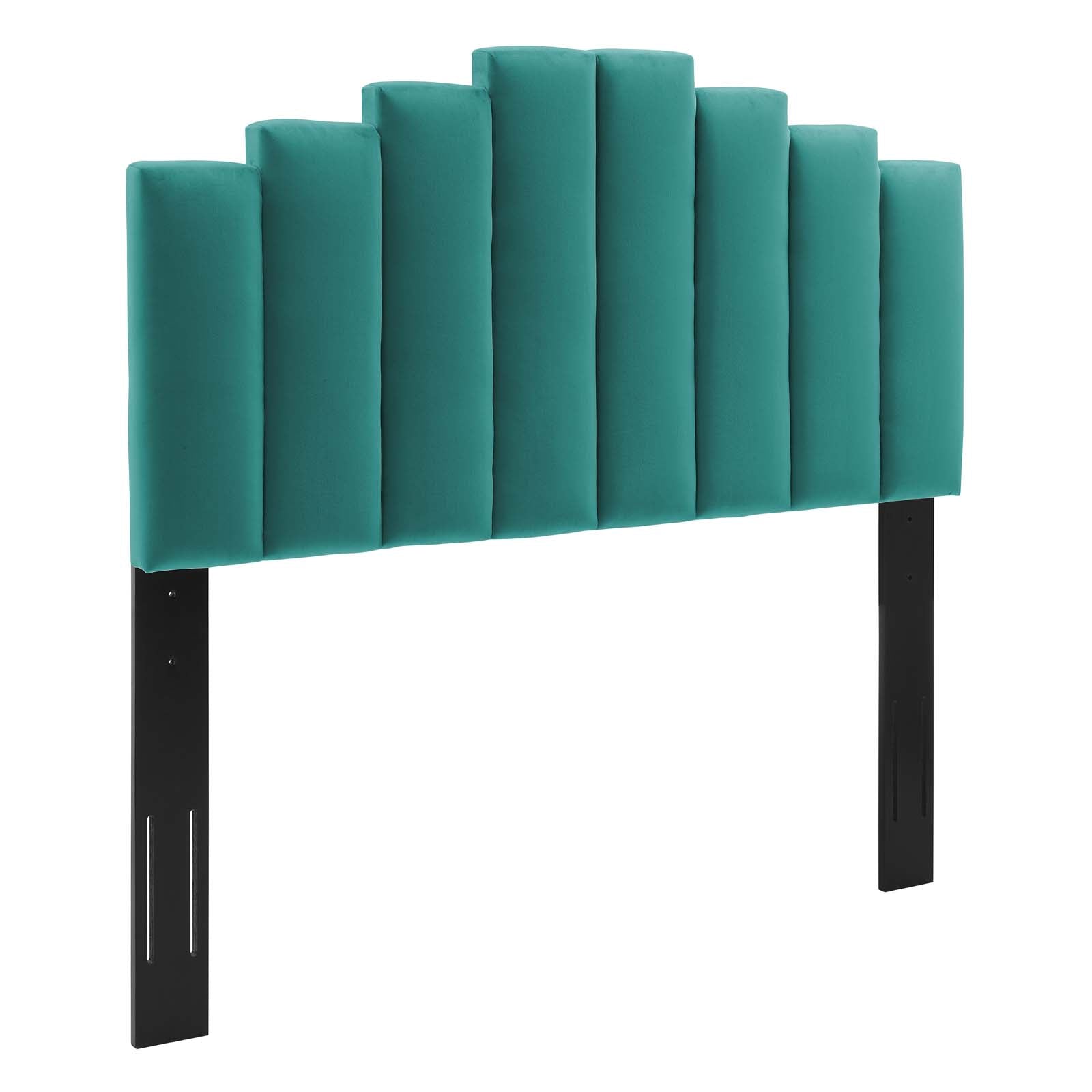 Elise Twin Performance Velvet Platform Bed By Modway
