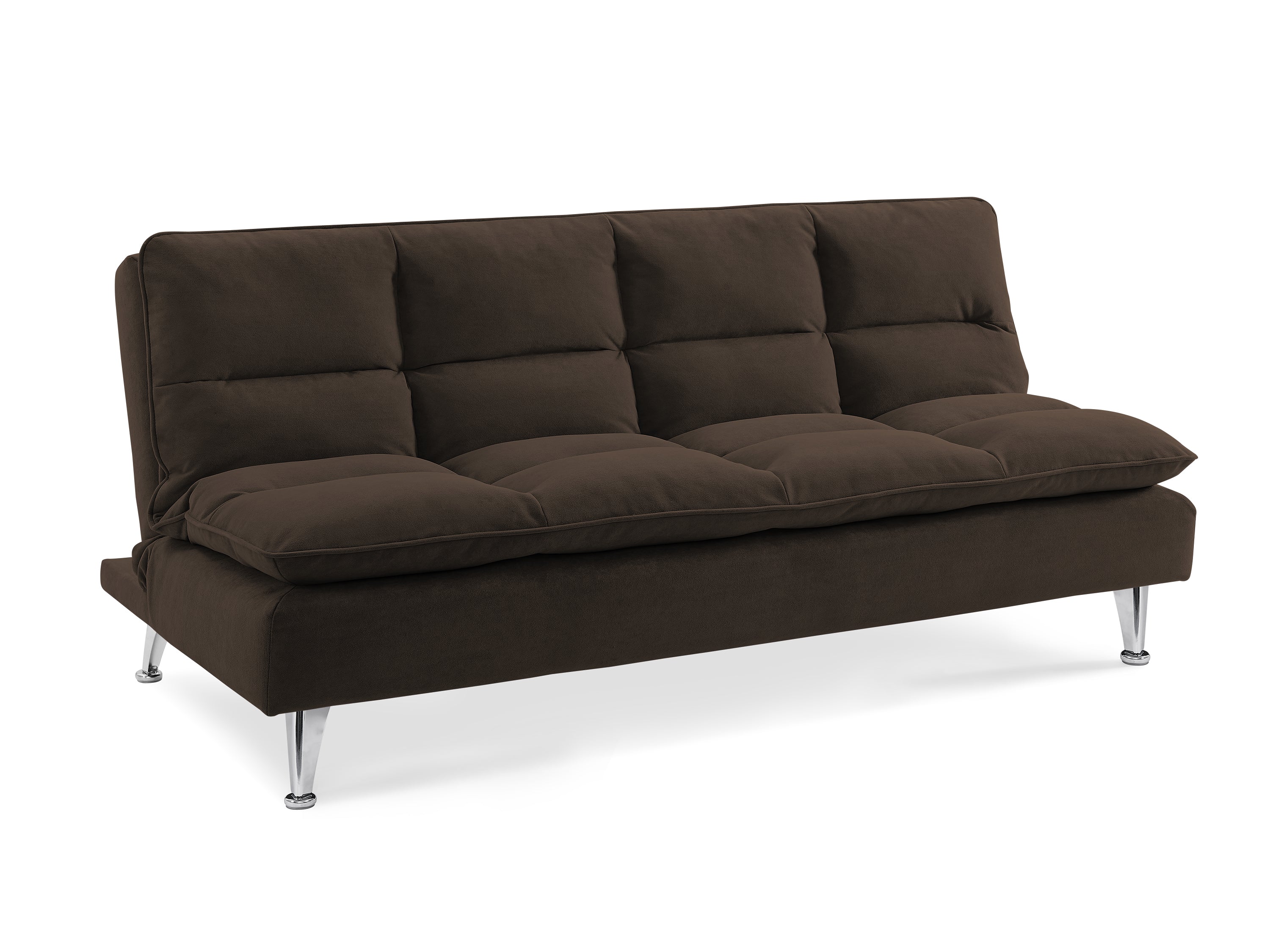 sealy brown convertible eurolounger