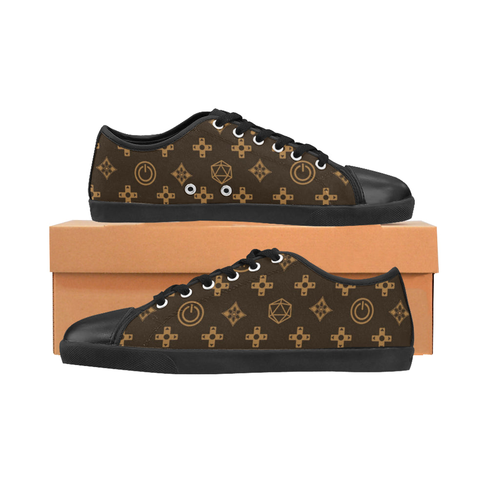 louis vuitton canvas sneakers