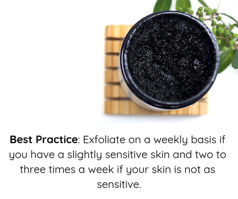 the yellow bird blog exfoliate how to best practice