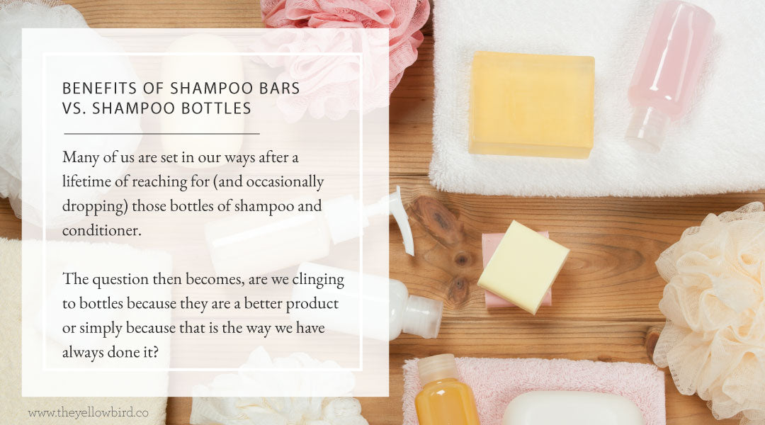 Benefits of Shampoo Bars vs Shampoo Bottles 