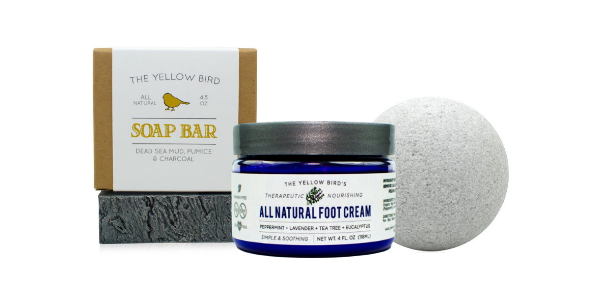 the yellow bird all natural skincare products for the athlete