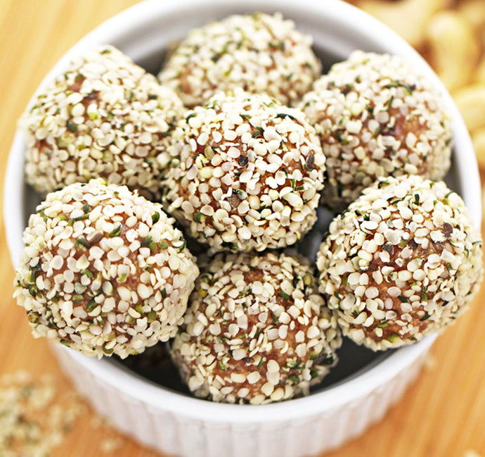 Santa's Secret Hemp Butter Bliss Balls