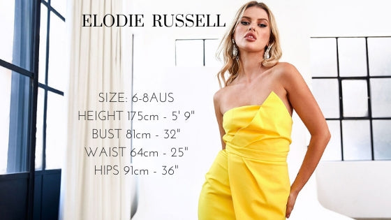 Fashion Model Size Chart