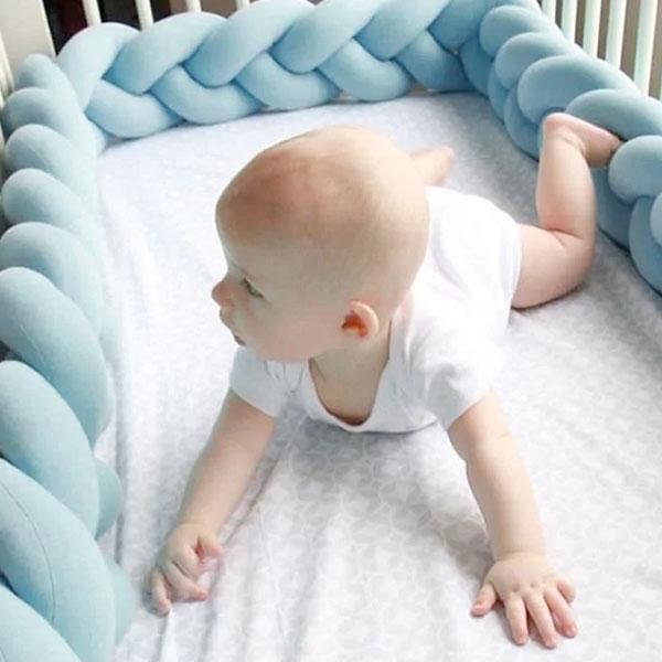 braided cot bumper for sale