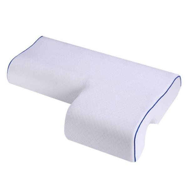 Contoured Memory Foam Pillow for Neck and Shoulder Pain Relief