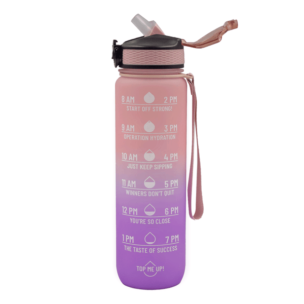 ICONIQ 17oz Purple Water Bottle - Stainless Steel Vacuum Insulated