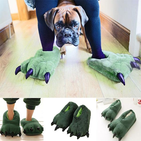 mens dinosaur slippers