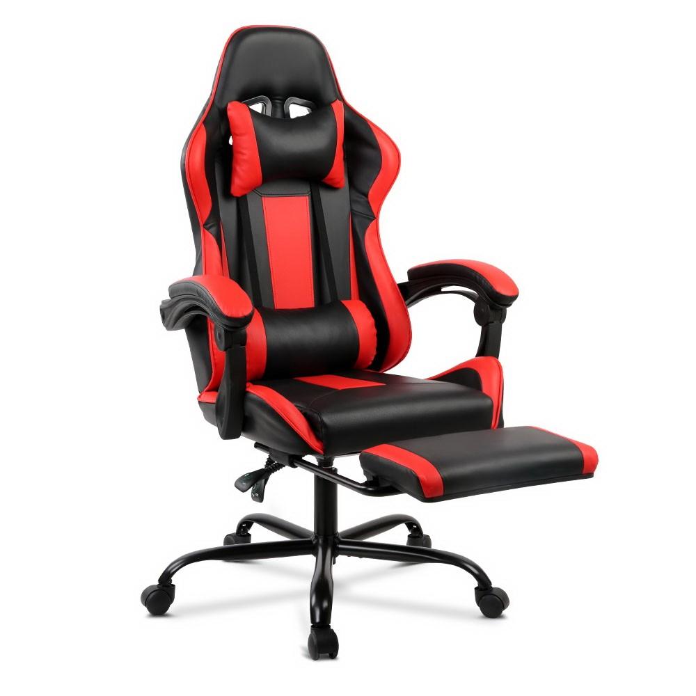 Red And Black Office Chairs - img-poo