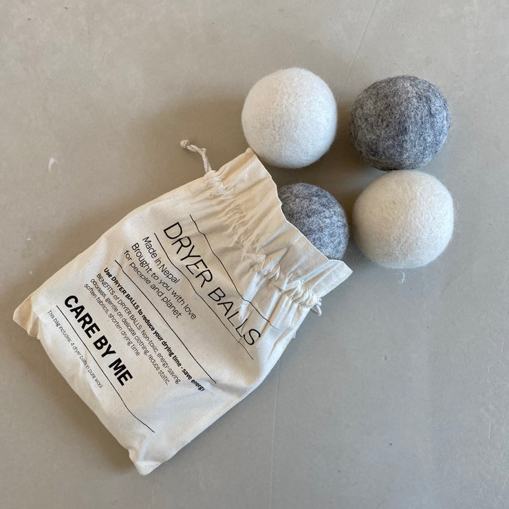 how to care for wool dryer balls