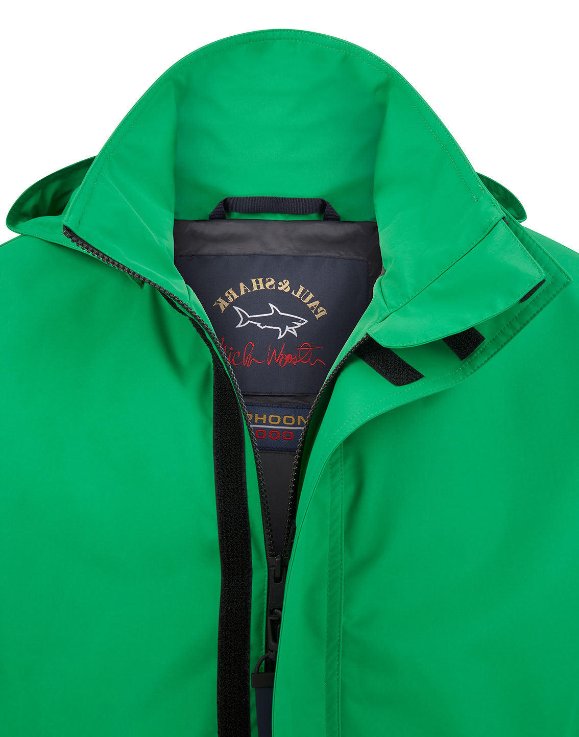 paul and shark green hoodie