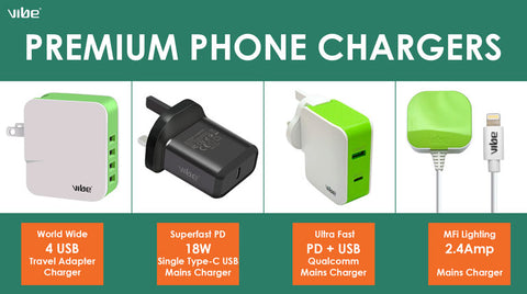 Premium Mobile Phone Chargers