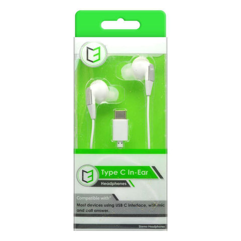 Hot Selling USB C Headset Bass Stereo in-Ear Type C Earphones for