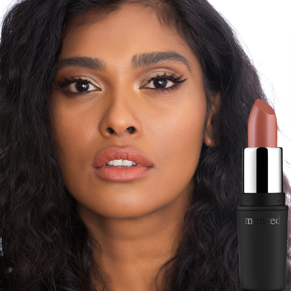 Peach Matte Lipstick for Women of Color | Mented Cosmetics