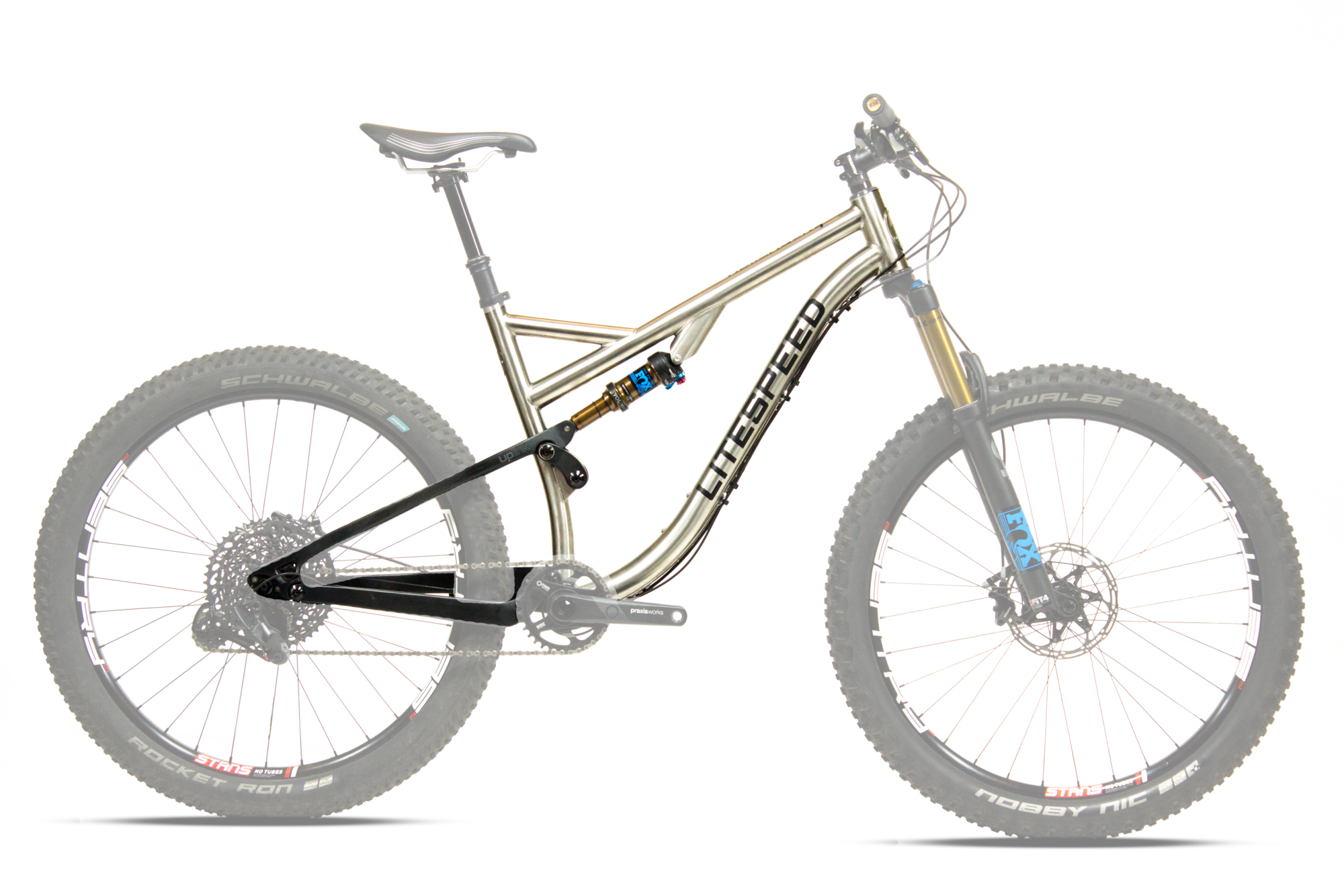 titanium full suspension mtb