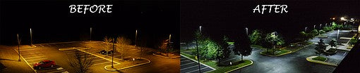 philips led parking lot lighting