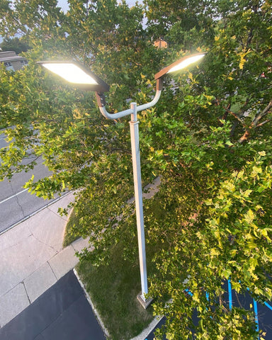 Led parking lot lighting