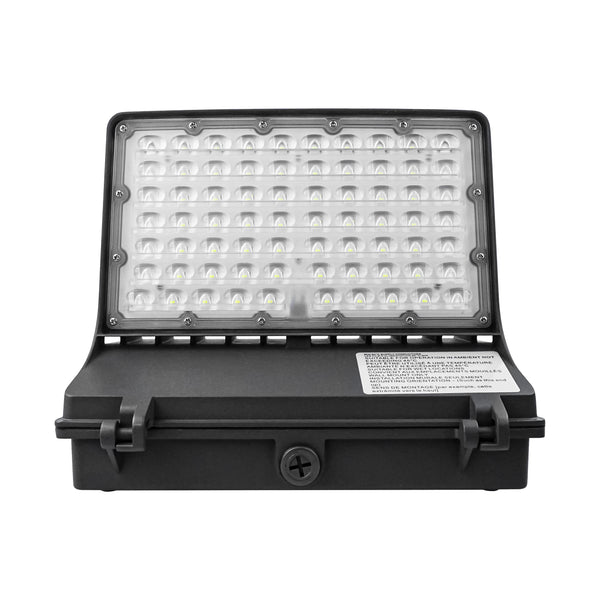 80W Rotatable Led Wall Pack Light-10,400 Lumens-175W Metal Halide Equi