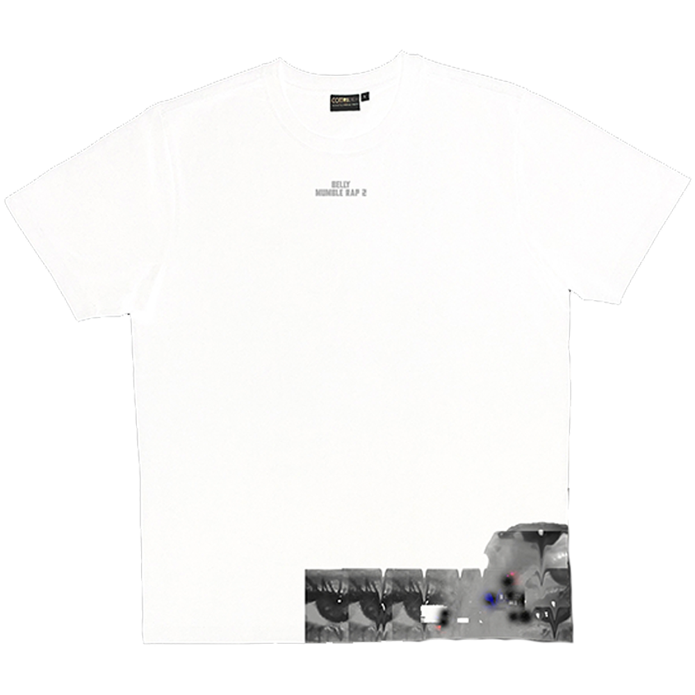 MUMBLE RAP 2 WHITE T-SHIRT - Belly Official Store product image