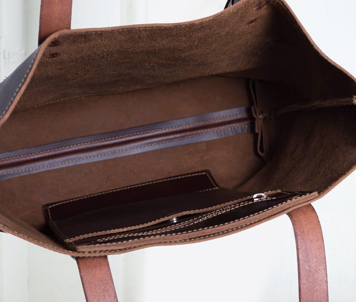 Premium Original Leather Tote Bag $39.99 – BOSTON CREATIVE COMPANY
