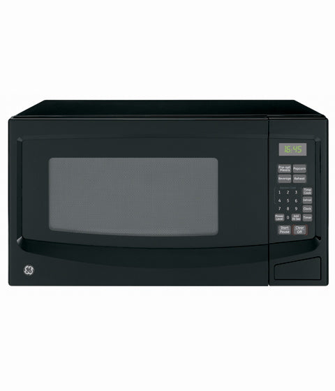 1 1 Cuft Countertop Microwave Oven Ge Black On Black Jes1145btc