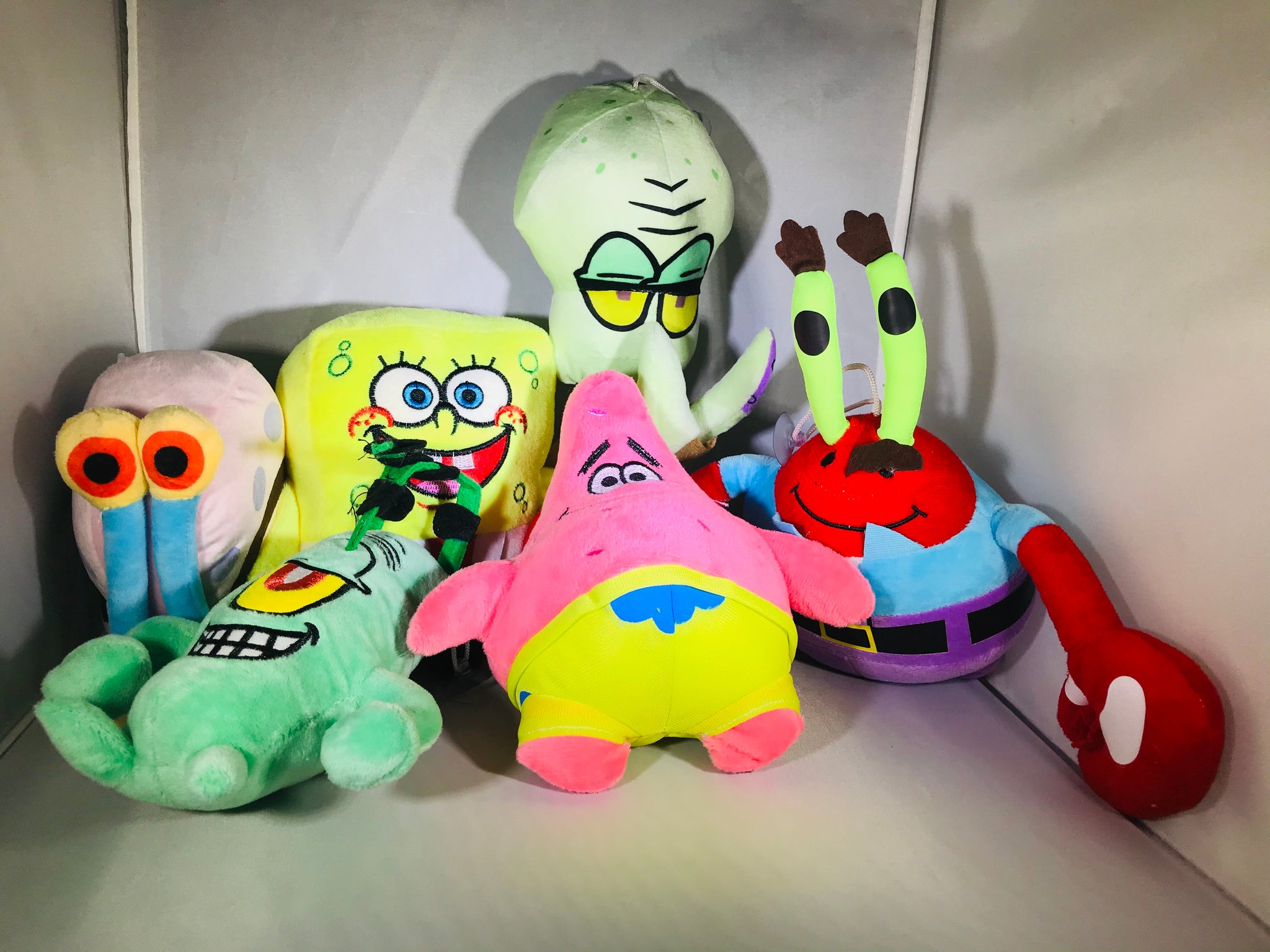 spongebob among us plush