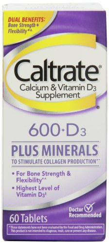 Caltrate Calcium Vitamin D3 600d3 Plus Minerals 60