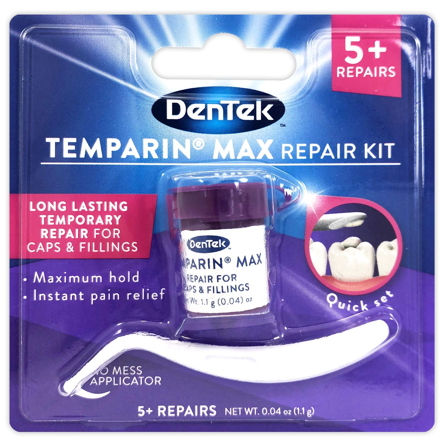 DenTek Temparin Max Tooth Repair Kit - Dentek