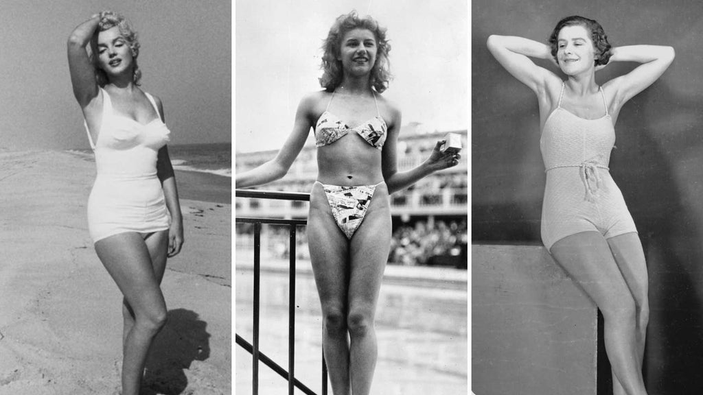 The History of Women's Bathing Suits