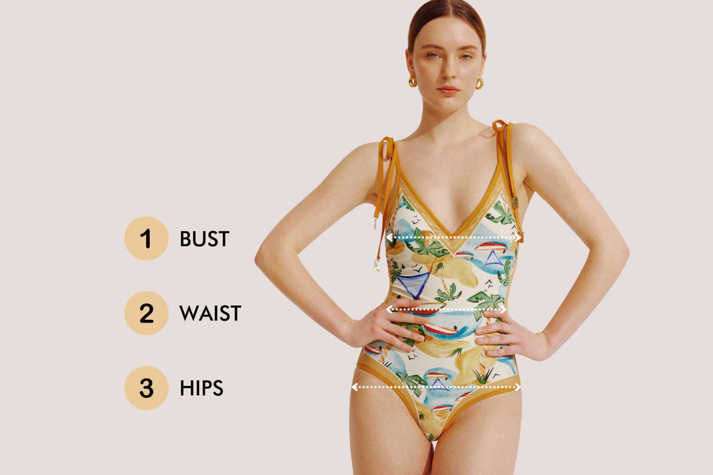 women's swimsuit size guide