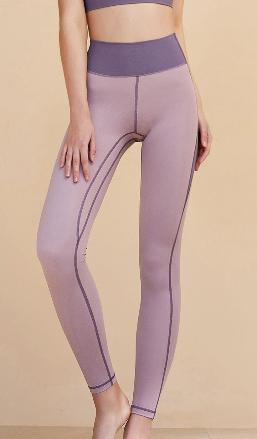 Yoga Leggings Gopa, jade Laid Yoga Pants with high binding