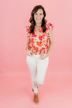 Load image into Gallery viewer, Classy And Sassy Floral Top