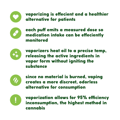 benefits of vaporizing