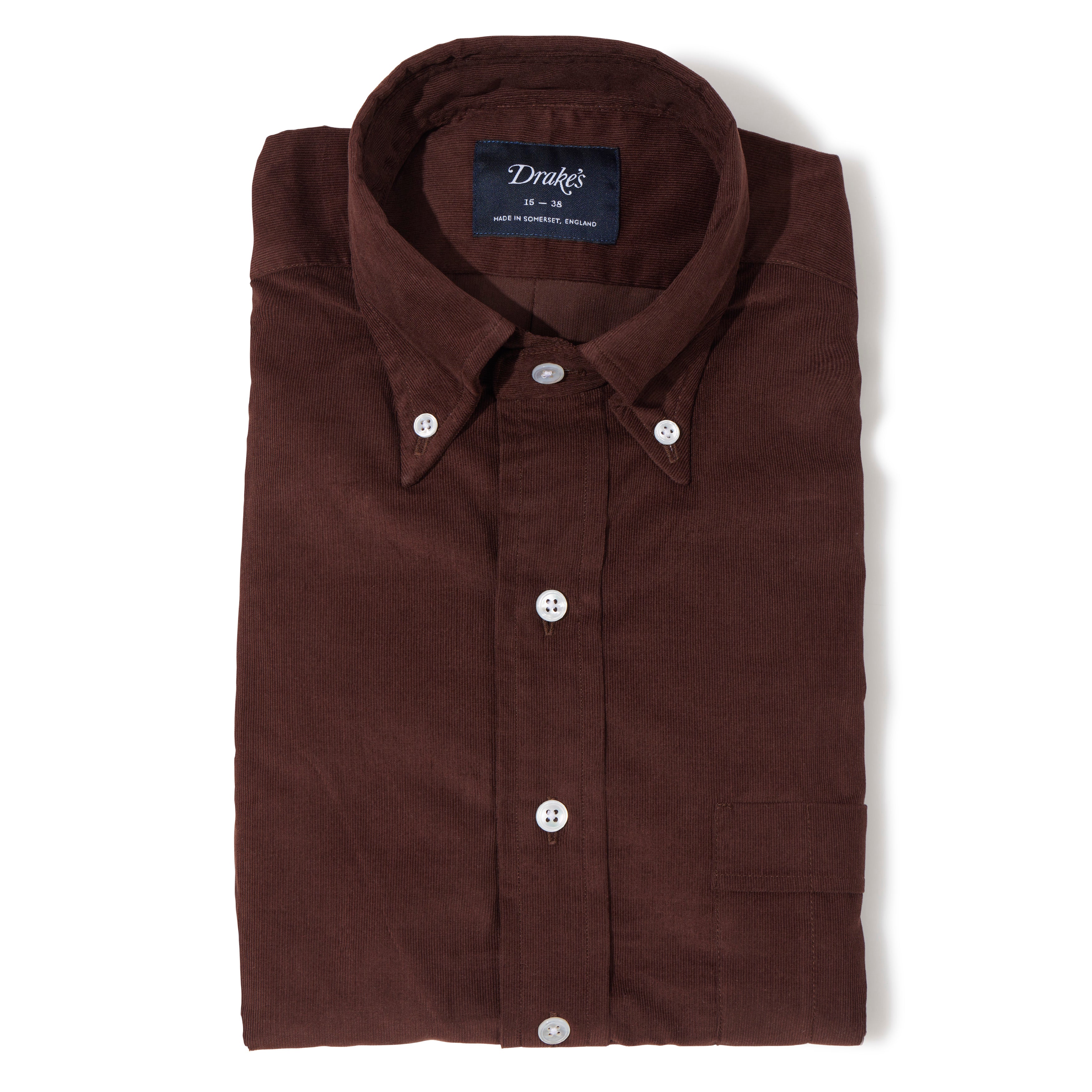 Cotton Corduroy Button-down Shirt - The Armoury