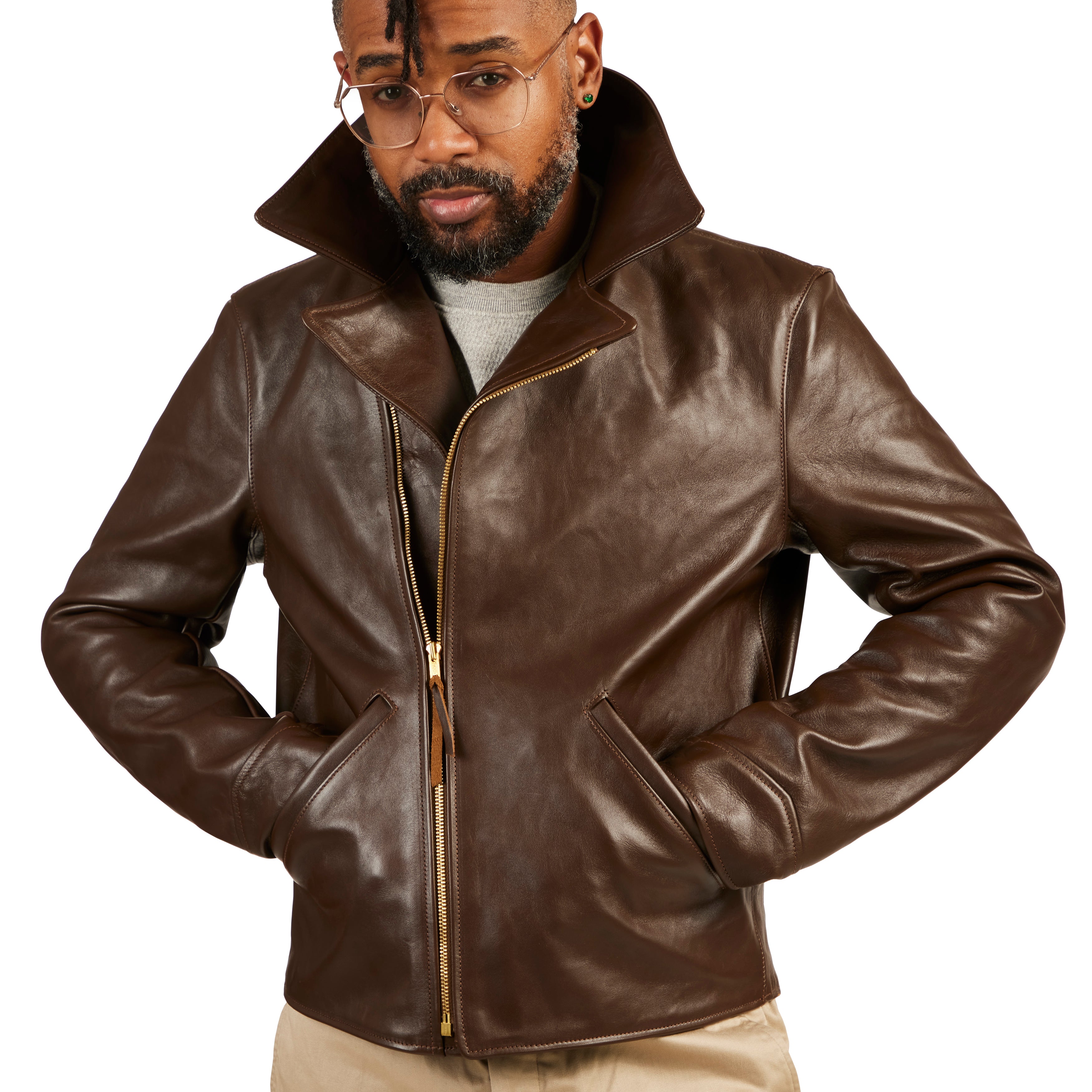 Horsehide Leather Double Rider Jacket - The Armoury