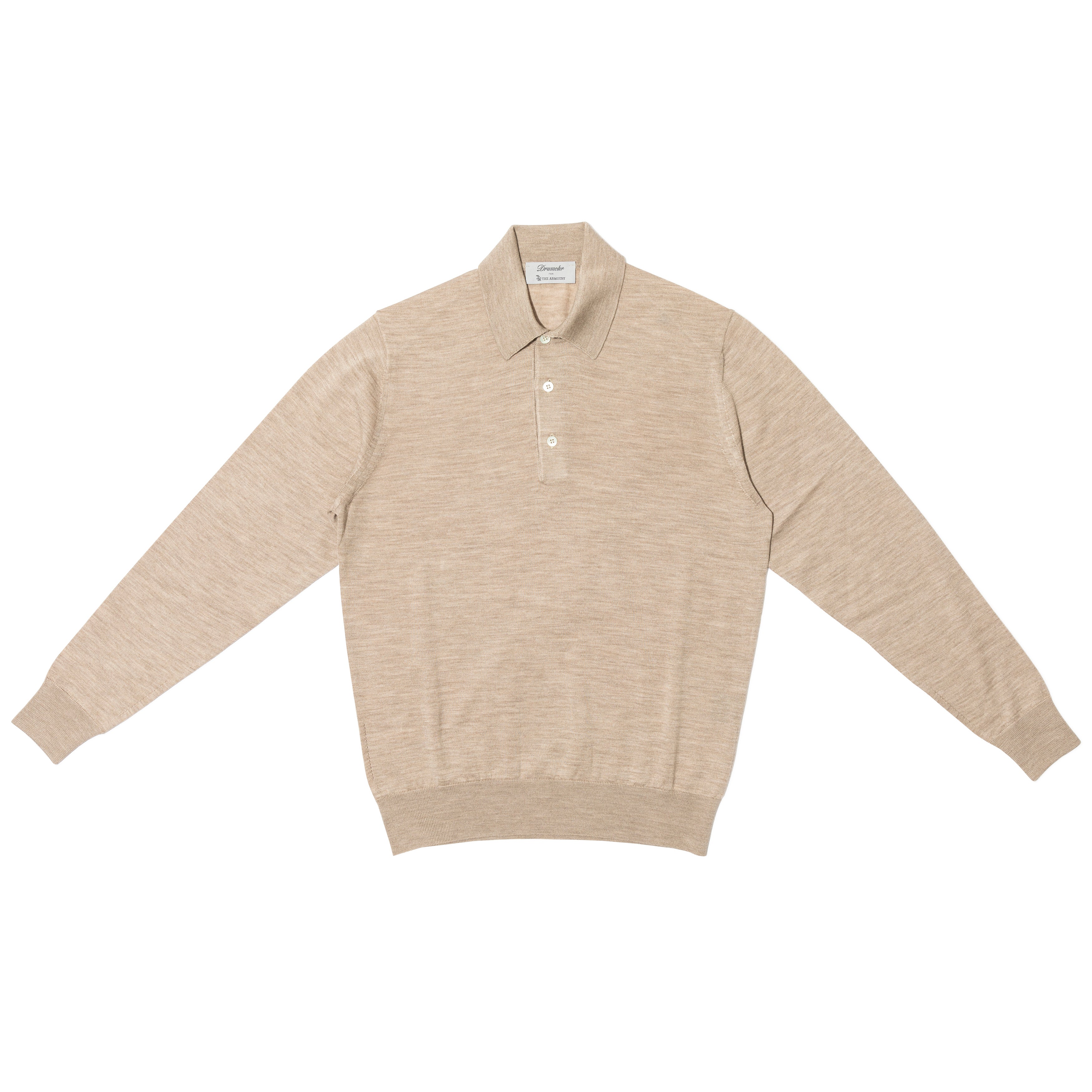 Wool/Silk/Cashmere Knit Polo - The Armoury