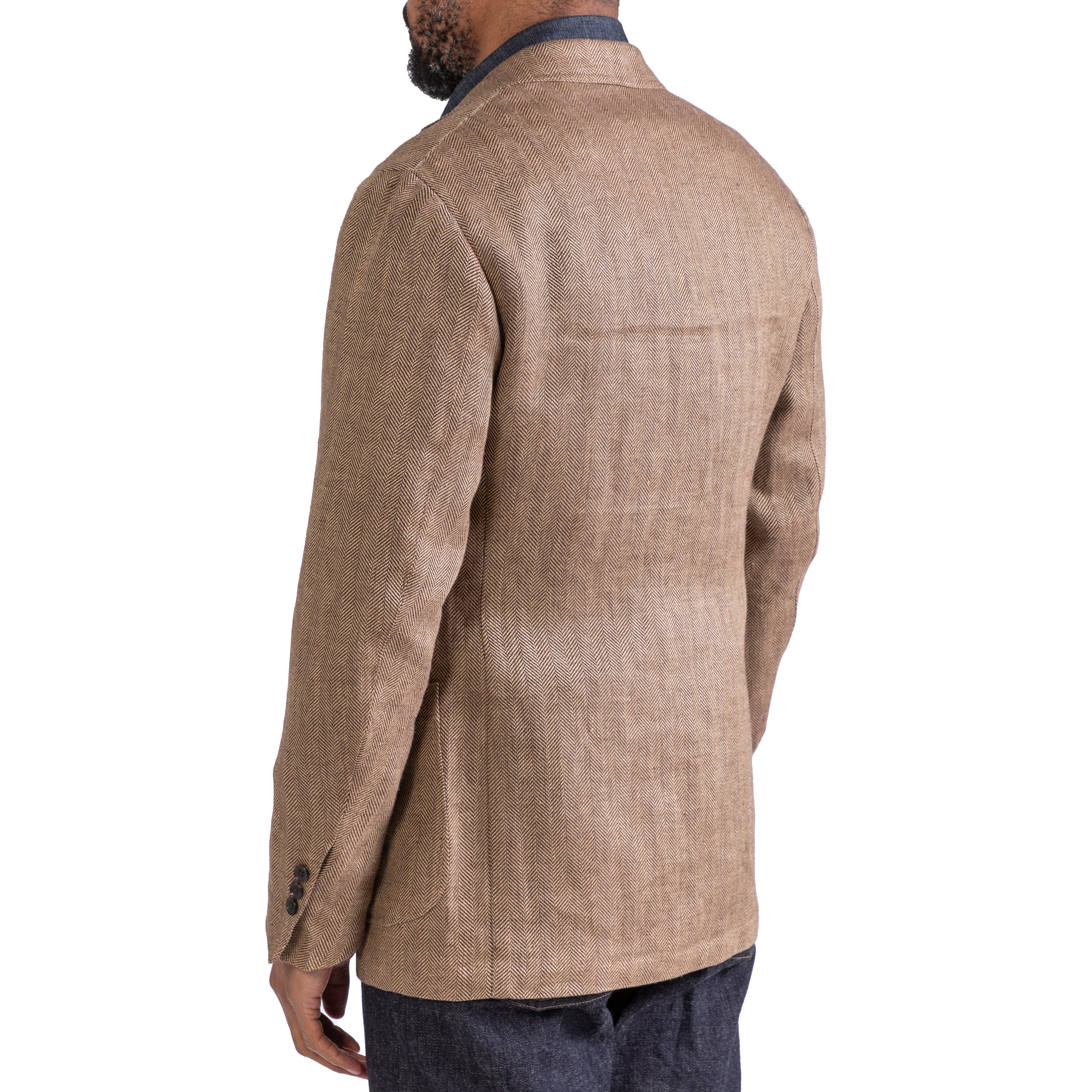 Linen Herringbone Model 12 Sport Coat - The Armoury