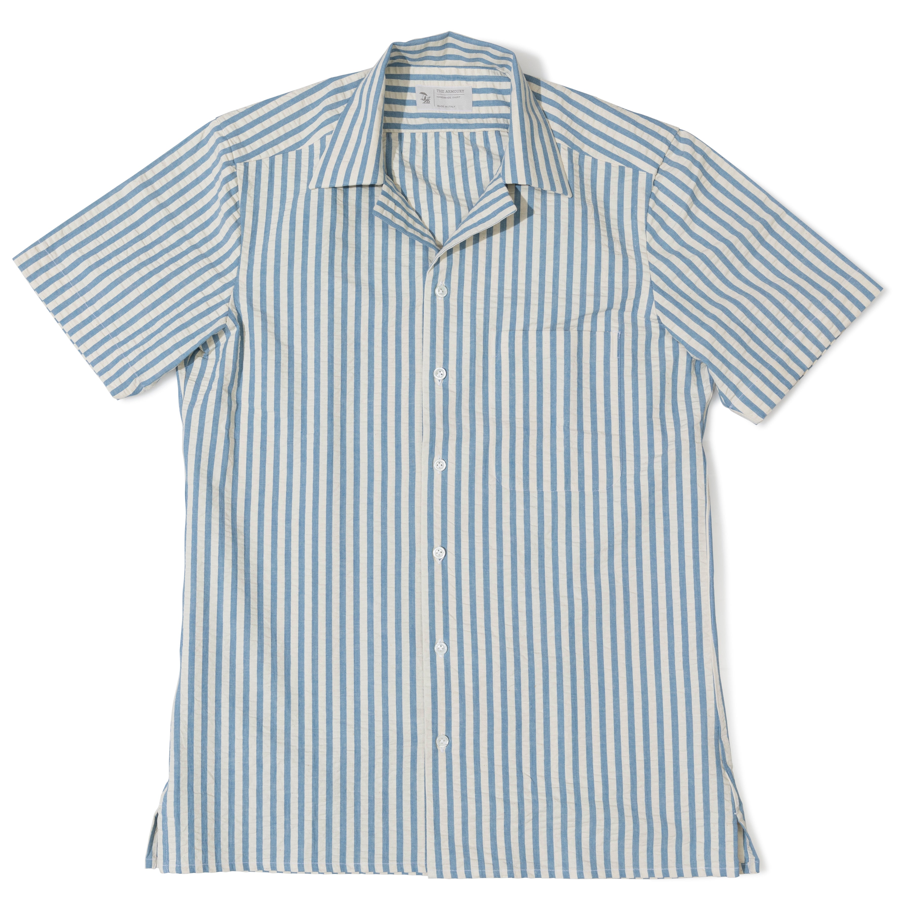 2022 AW リドム SEERSUCKER STRIPE SHIRT - トップス