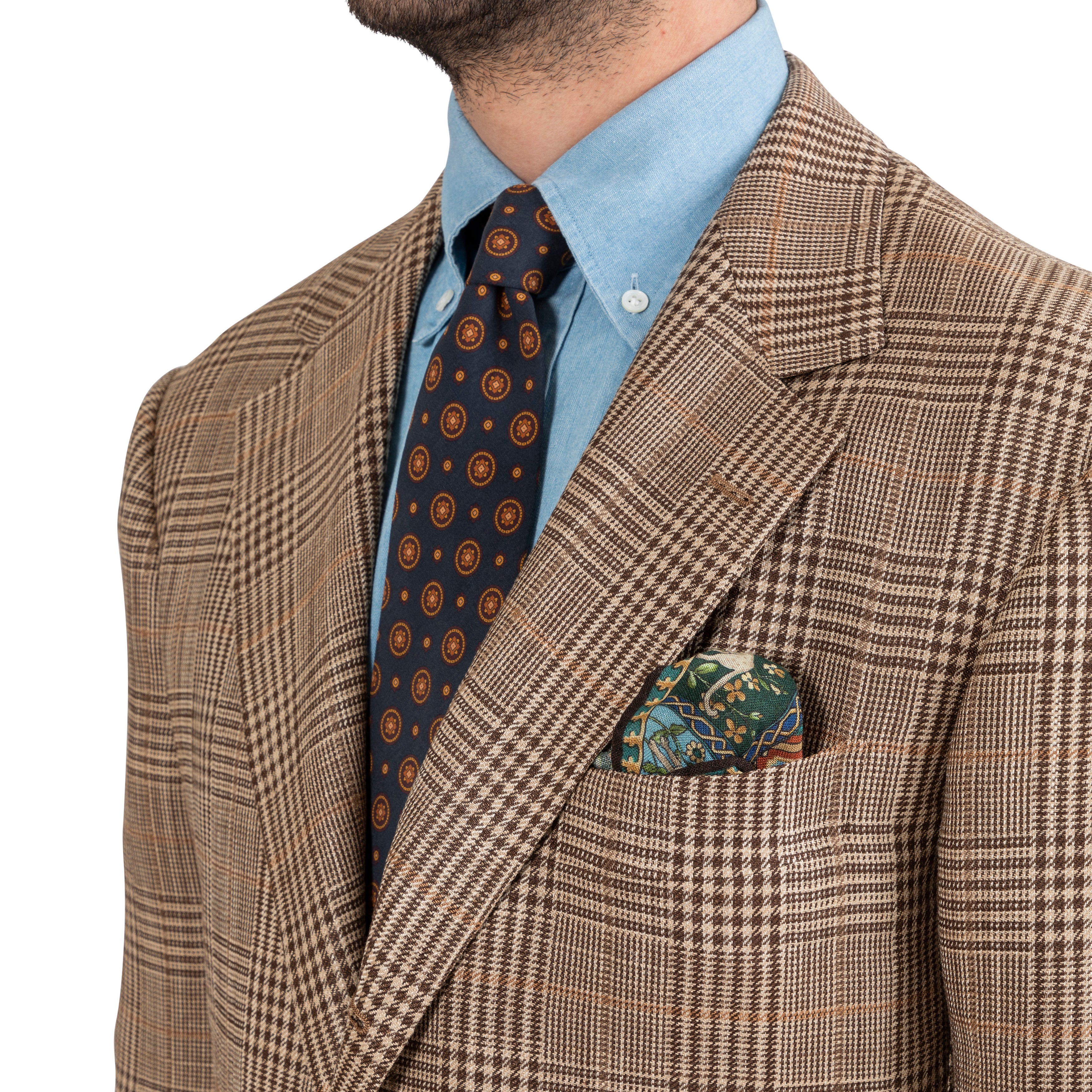 Stotfield Glen Check Tan Blazer (CAD)