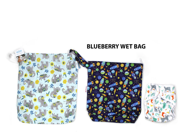 Blueberry Wet Bag size