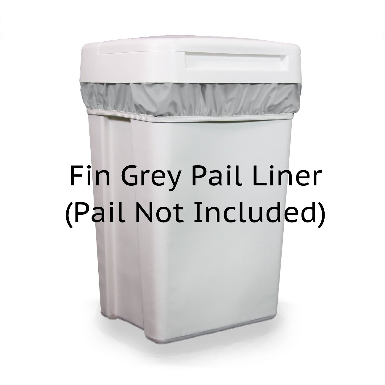 grey diaper pail liner