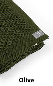 Honeycomb Blanket Olive