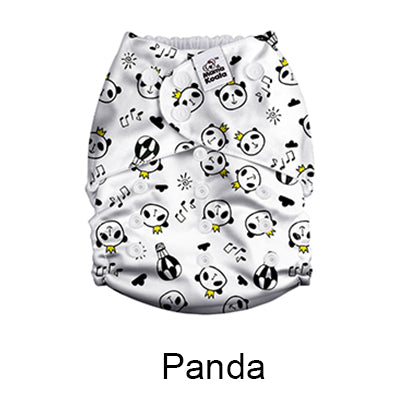 panda print cloth diaper Mama Koals