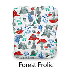 Natural AIO Snap One Size Forest Frolic