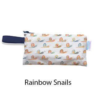 Thirsties Clutch Bag Rainbow Snails
