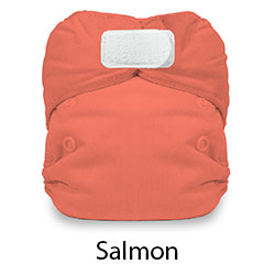 salmon pink cloth diaper