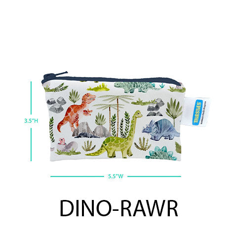 Thirsties Simple Pouch Dino-rawr